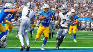 JK Dobbins 135Yard Game vs Raiders  LA Chargers [upl. by Alisa]