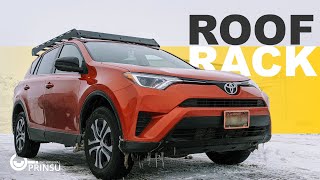 INSTALL 4th GEN TOYOTA RAV 4 PRINSU RACK [upl. by Aloysius]