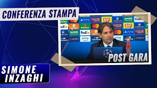 Conferenza stampa di Simone Inzaghi post InterArsenal 06112024 [upl. by Eelyam292]