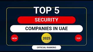 Best Security company in UAE  Top 5 Security Companies in UAE  Security guard job in UAE  G4SUSG [upl. by Ellenahs]