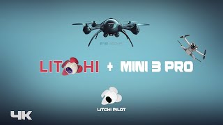 Testing the NEW Litchi Pilot app with the MINI 3 PRO dronevideo litchi [upl. by Odareg281]