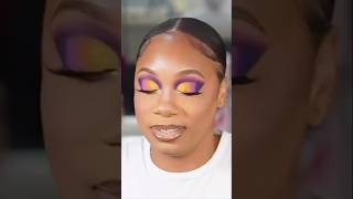 SUNSET EYESHADOW X IMANI E  MAKEUP TUTORIAL 🌅 [upl. by Nairehs]