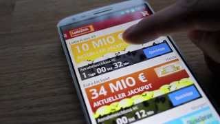 Lotto24 Android App  Lotto 6 aus 49 auch mobil spielen [upl. by Nevets]