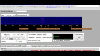 5520 kHz USB  Some Fishermen from Galicia [upl. by Keldon]