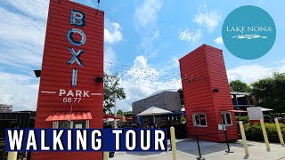 Boxi Park Lake Nona  2022  Orlando Florida  Walking Tour [upl. by Yalc961]