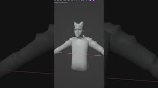 process of creating Chroma in a PSX style chromakopia blender3d lowpoly ps1 [upl. by Hrutkay340]