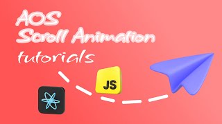 Scroll Animations with React AOS Library Tutorial [upl. by Omor]