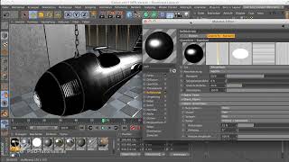 Kreativprojekt in Cinema 4D 34  Materialien  Anisotropie [upl. by Gadmann383]