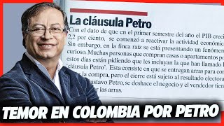 CLÁUSULA PETRO CHAVISTA  TEMOR EN COLOMBIA [upl. by Janek410]