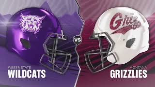 Grizzly Replay No 8 Montana vs Weber State [upl. by Vilma]