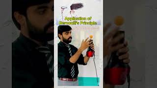 Application of Bernoullis Principle Mr hammad  Physics wala [upl. by Arait517]