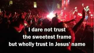 Cornerstone  Hillsong Live with lyrics Worship with tears 31 [upl. by Annazus]