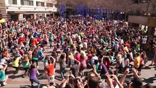 Glee Flash Mob amp Marriage Proposal Seattle  2012 [upl. by Valaree]