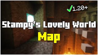 Stampys Lovely World Map 1205  Download amp Install Stampys Lovely World Map for Minecraft 1205 [upl. by Nyrrad]