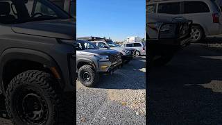 WOULD YOU TAKE THE TOYOTA TACOMA OR NISSAN FRONTIER PRO4X shorts [upl. by Gradeigh167]