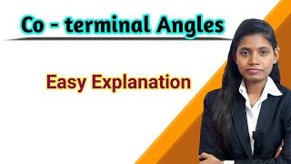 coterminal angle  coterminal angles in hindi  co terminal angles examples [upl. by Perkoff305]