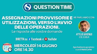 Assegnazioni provvisorie e utilizzazioni si parte Dal 15 giugno al 5 luglio le domande [upl. by Karsten710]