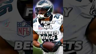 OUR NFL PICKS for FRIDAY SEPTEMBER 6th shorts [upl. by Jesus]