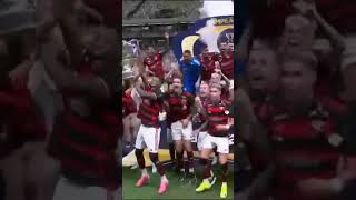 FLAMENGO LEVANTA A TAÇA DA COPA DO BRASIL 2024 shorts flamengo [upl. by Renaldo]