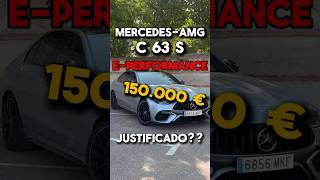 MercedesAMG C 63 S E Performance ¿Un 4 cilindros enchufable [upl. by Chute]