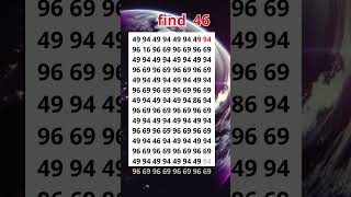 IQ Test 46 short maths mathstricks education puzzle duetresult quiz riddels gkinhindi gk [upl. by Maghutte]