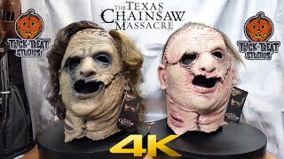 Tots NEW VS OLD 2003 TCM Leatherface Masks in 4K [upl. by Yznyl495]