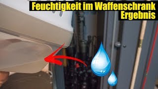 Feuchtigkeit im Waffenschrank  das Ergebnis 2 [upl. by Hands]