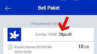 Trik Jitu Jebol paket Internet 10 GB harga 0 rupiah [upl. by Acimak]