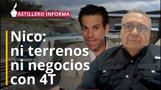 Nicolás Mollinedo excolaborador de AMLO revira a Loret de Mola sobre terrenos cercanos a Tren Maya [upl. by Zelten]