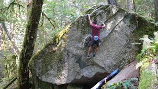 Squamish Bouldering Maxi Pad V7 [upl. by Iahcedrom946]