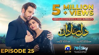 DileNadan Episode 25  Eng Sub  Mikaal Zulfiqar  Amar Khan  Ali Abbas  5th November 2024 [upl. by Ayocal]