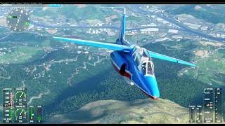 Dassault Dornier Alpha Jet WIP VERSION 051 Flight simulator 2020 [upl. by Eceinert105]