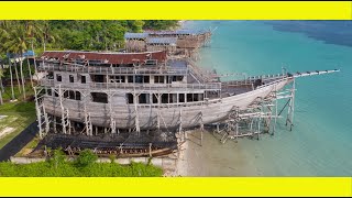 Indonesias wooden SailBoat builders Traditional handmade masterpieces  Ep 261 [upl. by Leonteen]