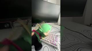 One Piece Vs Tastatur Haha Wow shorts shortvideo spiderman roblox funny marvel lego [upl. by Fan]