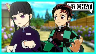 Tanjiro and Kanao BREAK UP Demon Slayer VR [upl. by Eloken]