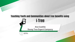 Teaching Youth and Communities about tree benefits using i Tree [upl. by Emilie]