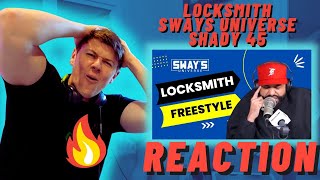 LOCKSMITH Performs FREESTYLE Of The YEAR  IRISH REACTION [upl. by Silverman]