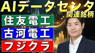 株価急騰の３銘柄―電線と光ファイバで伸びるのは？（住友電工・古河電工・フジクラ） [upl. by Ravid]