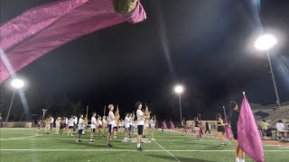 SRHS Marching Band 2024 POV 4 Colorguard Elsa Cam [upl. by Selway]