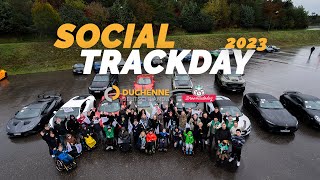 Social Trackday 2023  Renntaxi fahren mit Betroffenen der Muskeldystrophie Duchenne [upl. by Nelram]