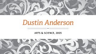 Langara 2018 Outstanding Alumni Award Winner  Dustin Anderson [upl. by Nosreg]