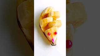 Banana Cartoon Or Banana Decoration 😍 shorts funny amazing fruit [upl. by Lexine725]