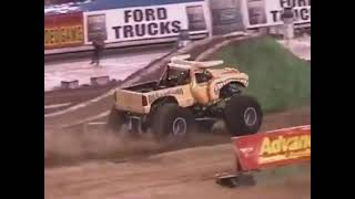 Monster Jam Tampa FL 2003 Clips and photos [upl. by Ahsram]