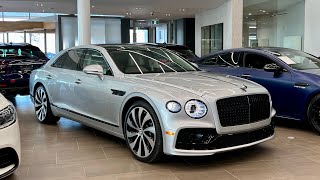 2022 Bentley Flying Spur V8  Revs  Walkaround in 4k [upl. by Ahsiya]