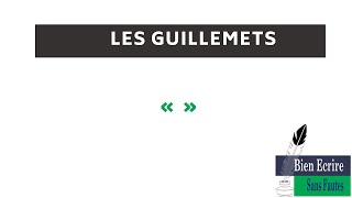 4 cas dans lesquels les guillemets sont à utiliser [upl. by Auqenet]