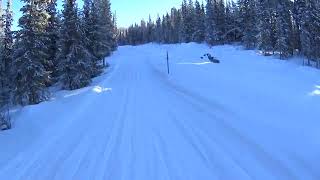 Tänndalen till Funäsdalen på skoterled [upl. by Anitsuj80]