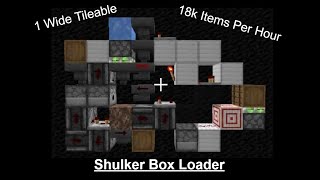 Shulker Box Loader  Minecraft Bedrock [upl. by Eceirehs416]