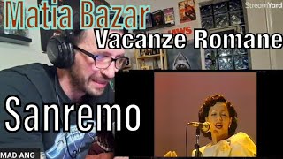 METALHEAD REACTS Matia Bazar  Vacanze Romane Sanremo 83  3a serata  stereo [upl. by Meeker]