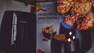 Provo con voi la friggitrice ad aria digitale di Kasanova  ricetta cosce di pollo ai Corn Flakes🍗🍿 [upl. by Aryam]