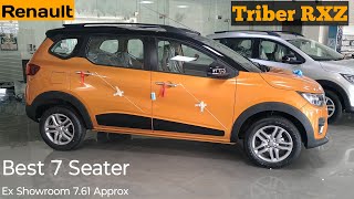 Renault Triber RXZ TOP Modal 👍2024 Best 7 Seater amp true Family Car ❤️ renault triber rxz [upl. by Pardew]